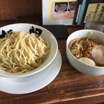 麺匠 大黒 - 日替りランチ 味噌つけ麺 大盛り 極太麺 734円^ ^ CP満点 お腹いっぱいです^ ^
