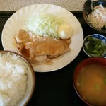 大衆食堂 さかえ - 生姜焼肉定食500円