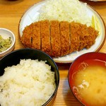 あぶた - ロースカツ定食 1100円