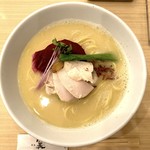 銀座 篝 - 鶏白湯SOBA 大 （1,050円）