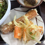 うどん商人つづみ屋 - 天ぷらたちは揚げ立てサクサク♬