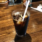 喫茶 MP4 - ランチサービス、アイスコーヒーいただきました。