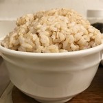 スマイル キッチン - 玄米ご飯サービス大盛