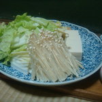 水だき 萬治郎 - 野菜盛り