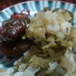 水だき 萬治郎 - 漬物盛り