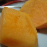 水だき 萬治郎 - デザートの柿