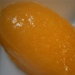 ヒカリヤ ニシ - 23年7月　デザートのオレンジアイス　アップ