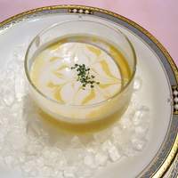 レストラン八間蔵 - かぼちゃの冷製スープ