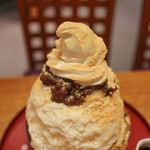 甘味処 古今茶家 - きな粉ミルクソフト☆