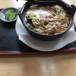 浜新 - 鍋焼きしめん  700円