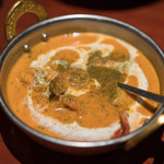タンドールバル カマルプール - 2018.6 クリーミー海老カレー（1,400円）