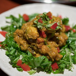 タンドールバル カマルプール - 2018.6 マグロとアボカド マサラなめろう（780円）