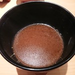 鮨 さかい - 味噌汁