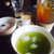 花蓮 - ドリンク写真:冷やし緑茶と杏仁ババロアとアイスダージリンティ
