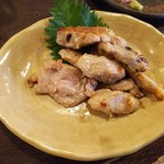 金町製麺 - 合鴨もも肉の西京味噌焼き