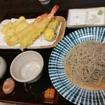 純手打ち十割そば 蕎澤 - 合わせ天もり。