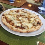 大長谷ふるさとセンター - ふきのとう味噌ピザ❣️