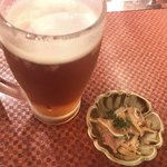 須崎屋台かじしか - ビール&お通し