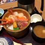 Ohitsugohan Shirokujichuu - 海鮮にぎわいおひつご飯