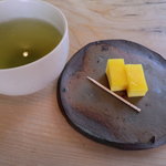 にっぽん料理 野々菜 - 食後のお茶とフルーツ