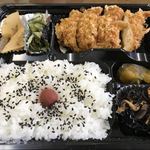 主婦の味 のざわ - 本当の日替り チーズカツ弁当