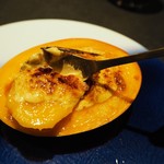 貝料理 epoque+ - 完熟マンゴーとフォアグラのブリュレ