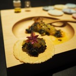 貝料理 epoque+ - おせんべいの上へ