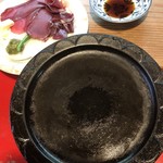 囲炉裏 やましげ - 鹿焼肉