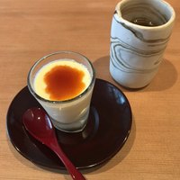 お料理 とみやま - デザート プリン