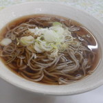 円山球場食堂 - かけそば　450円