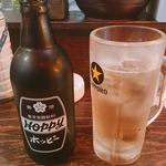 横丁酒場　あばらや別館 - ホッピー白セット  400円