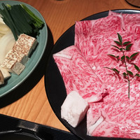華蓮  大阪心斎橋店 - 極上鹿児島黒牛すき焼き　