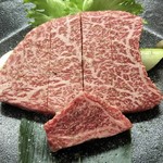 祇をん焼肉 茂  - シャトーブリアンの厚切り