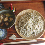 そば切り なかむら - かしわセイロ（９５０円）