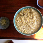 そば切り なかむら - 卵とじ（８００円）