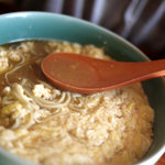 そば切り なかむら - 卵とじ（８００円）