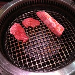 焼肉どうらく - フィレ、フィレ、柵サンカク