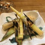 居酒屋山さん - 笹竹炭焼き