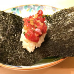 銀座 しのはら - べったら鮪