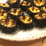 銀座 しのはら - 雲丹剥かれてましたー