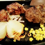 薪焼きハンバーグと厚切りステーキ　薪たま - 