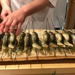 銀座 しのはら - 鮎～～