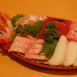 虹乃丘 - 刺身5人前