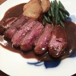 8 1／2 - ④鴨胸肉のソテー2625円