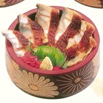 Katsura Sushi - うなぎちらし　1300円