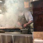 伊勢廣 京橋本店 - 焼き場