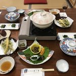 湯の華 - お夕飯は山菜尽くし