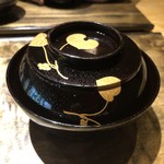 御料理 光安 - ＊お椀が美しいですね。