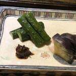 御料理 光安 - お漬物