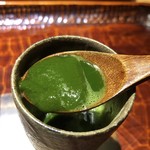 御料理 光安 - ＊中には寒天が入り、食感がいいこと。